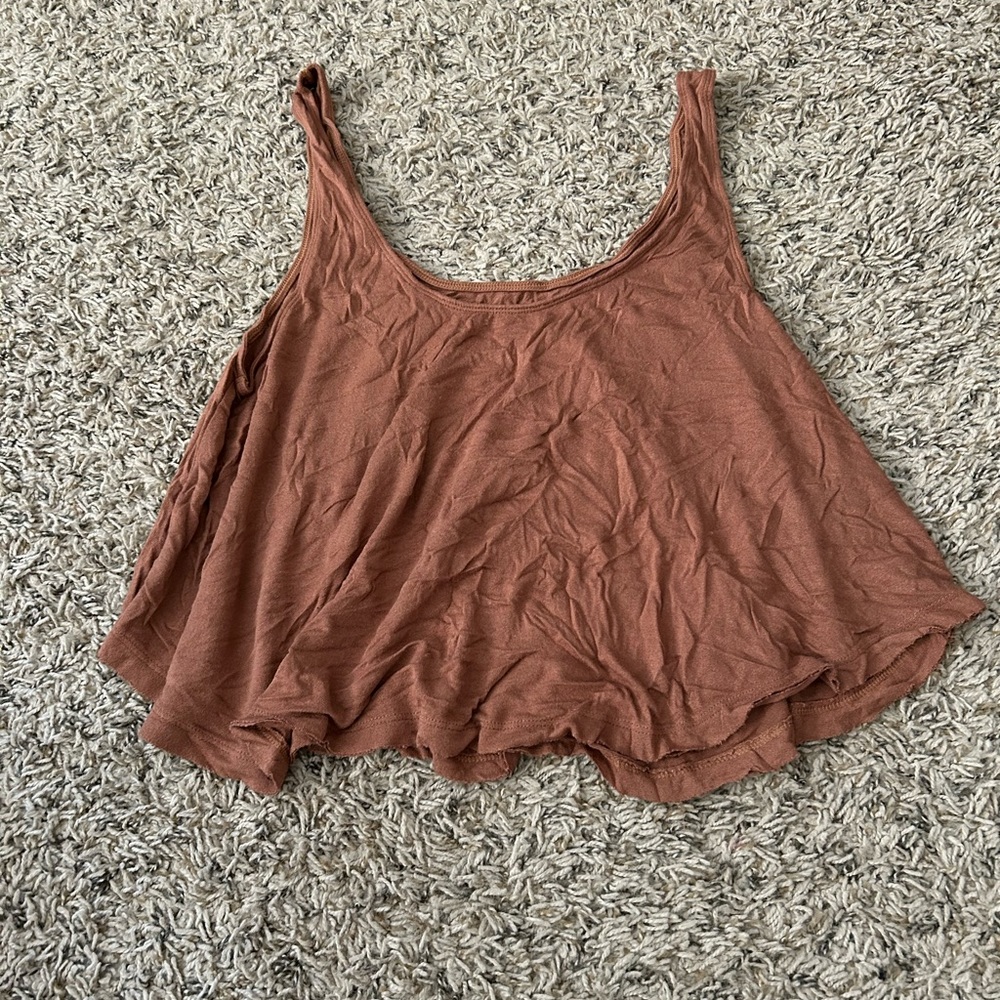 American eagle cropped tank